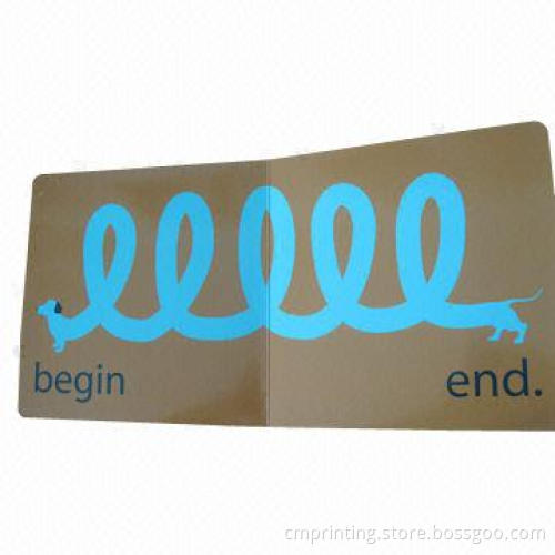 Children's Board Book Printing with Full Color, Glossy Lamination, 2*350gsm Cardboard